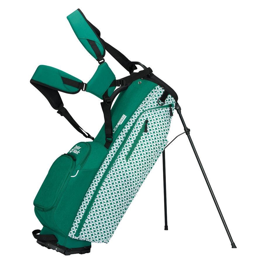TaylorMade Flextech Carry Standbag, heritage icon green