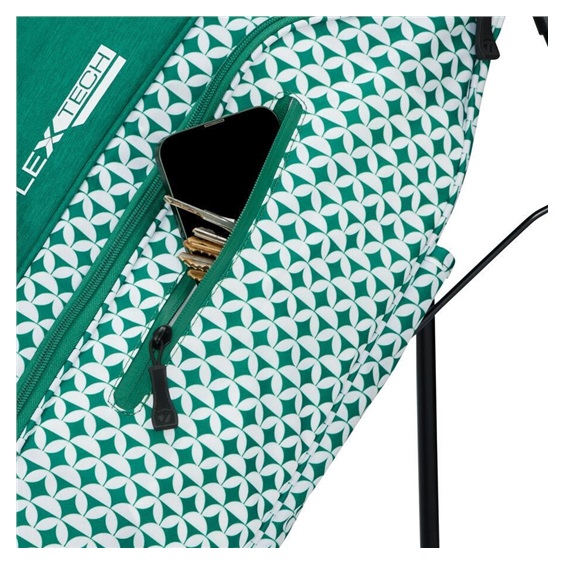 TaylorMade Flextech Carry Standbag, heritage icon green