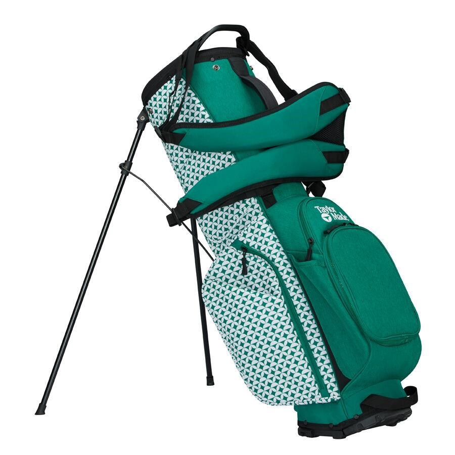 TaylorMade Flextech Carry Standbag, heritage icon green
