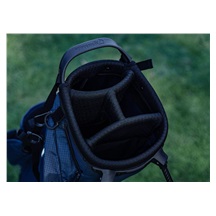 TaylorMade FlexTech Super Lite Standbag, grau/neongrün