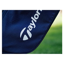 TaylorMade FlexTech Super Lite Standbag, dunkeblau/weiss/neonlimettengrün