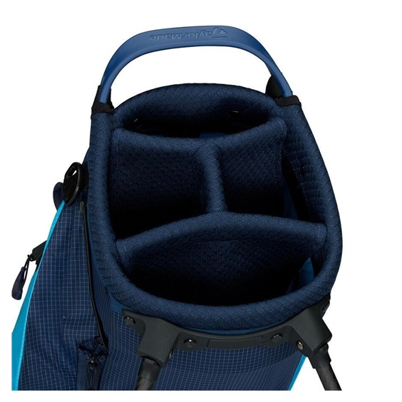 TaylorMade FlexTech Super Lite Standbag, cyan/dunkelblau
