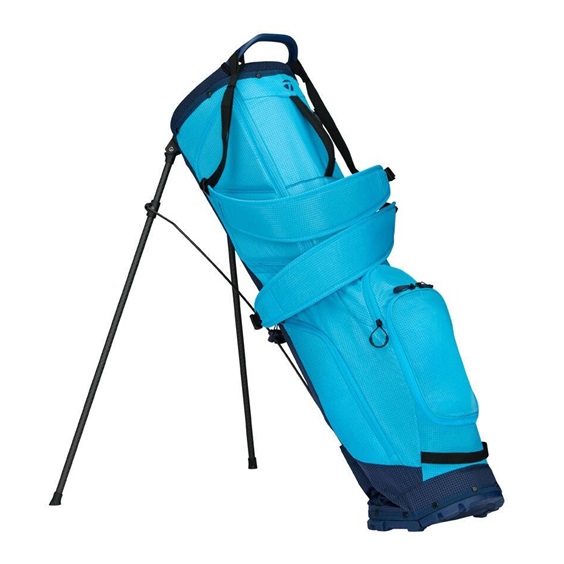 TaylorMade FlexTech Super Lite Standbag, cyan/dunkelblau