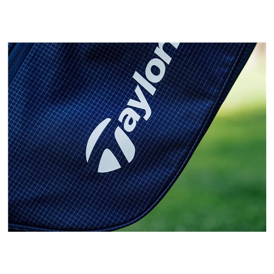 TaylorMade FlexTech Super Lite Standbag, cyan/dunkelblau