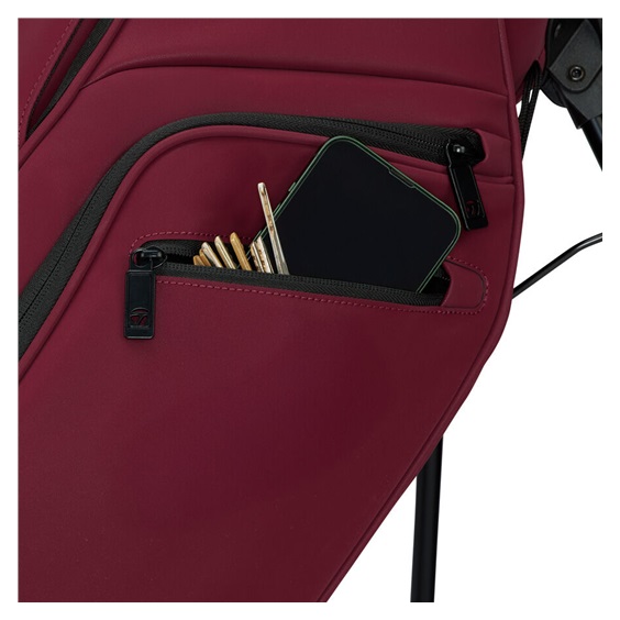 TaylorMade Signature M4 Stand Bag, Burgundy