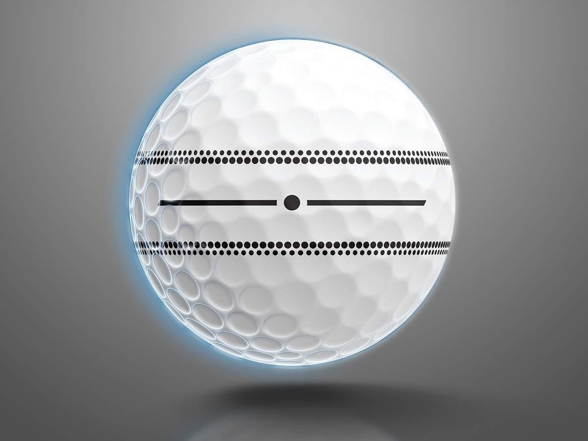 TaylorMade TP5x Stripe Golfbälle