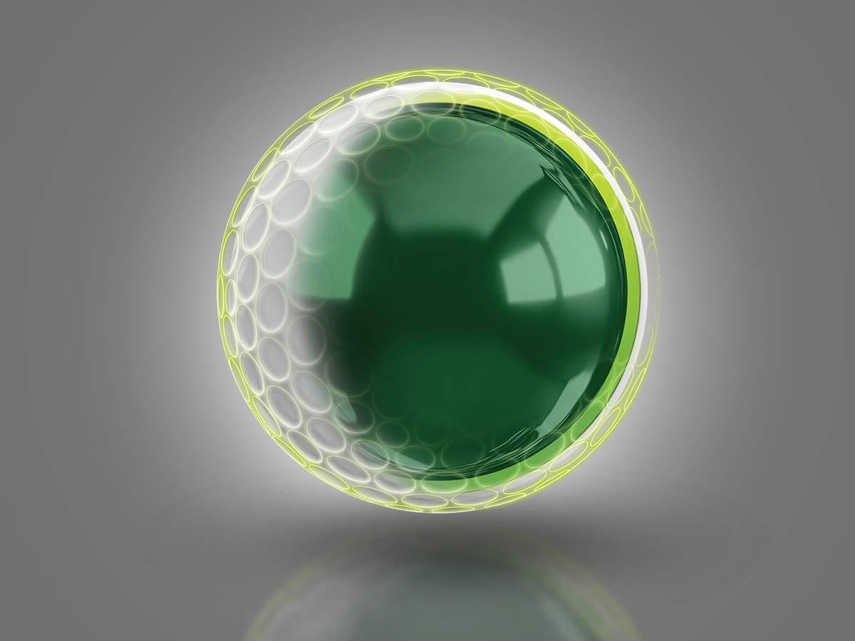 JuCad TaylorMade Tour Response Stripe Golfbälle 2026 (12 Stück), Neon Gelb