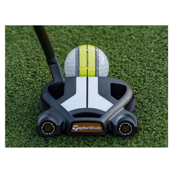 JuCad TaylorMade Tour Response Stripe Golfbälle 2026 (12 Stück), Neon Gelb