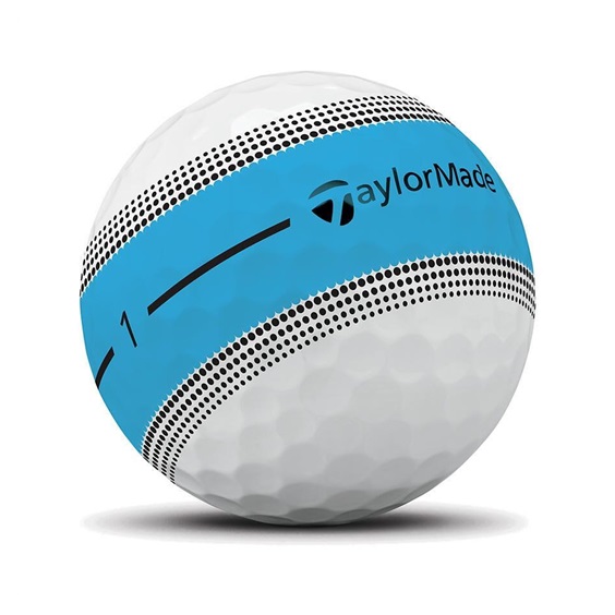 TaylorMade Tour Response Stripe Neon Multi Golfbälle