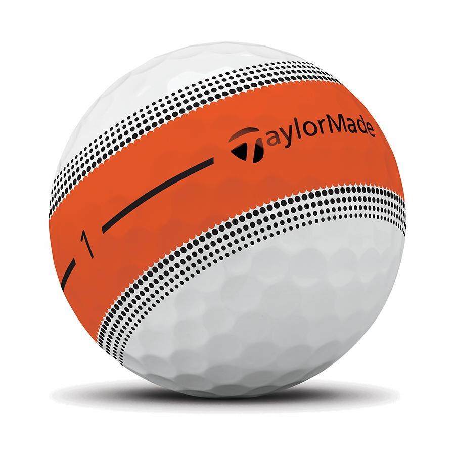 TaylorMade Tour Response Stripe Neon Multi Golfbälle