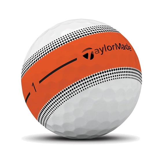 TaylorMade Tour Response Stripe Neon Multi Golfbälle