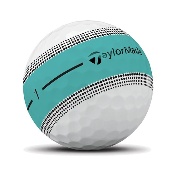 TaylorMade Tour Response Stripe Neon Multi Golfbälle