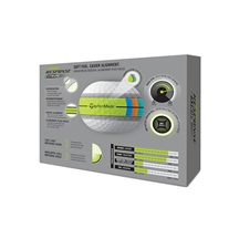 TaylorMade Tour Response Stripe Neon Multi Golfbälle