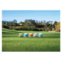 TaylorMade Tour Response Stripe Neon Multi Golfbälle