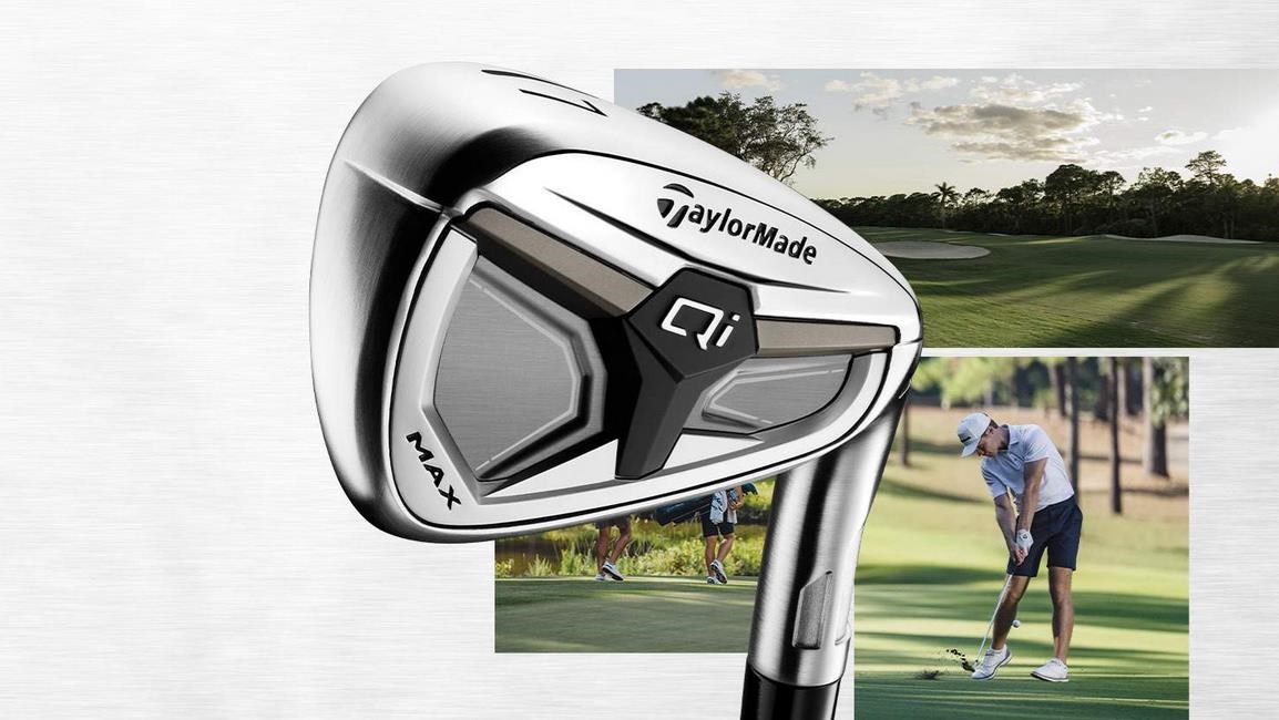 TaylorMade Qi Max Herren Eisen, Graphit
