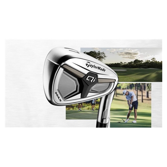 TaylorMade Qi Max Herren Eisen, Graphit