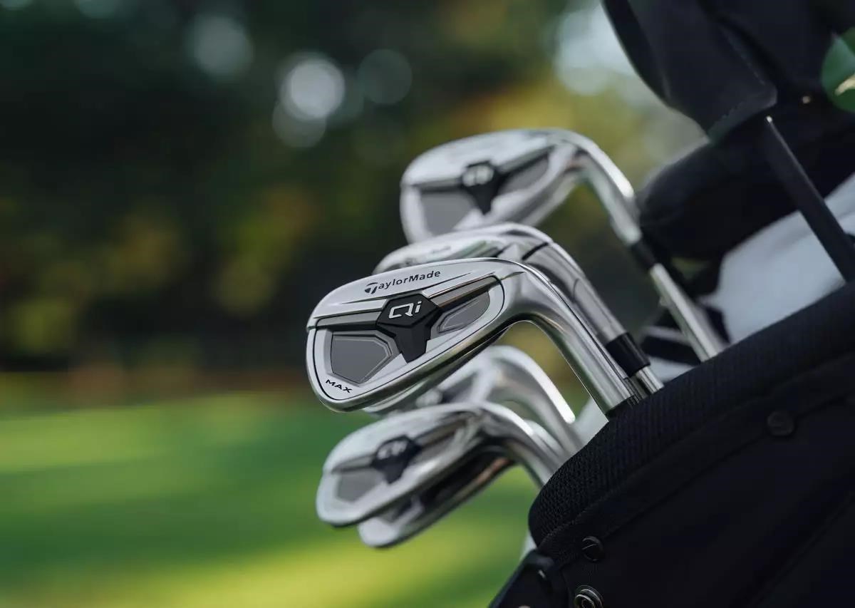 TaylorMade Qi Max Herren Eisen, Stahl