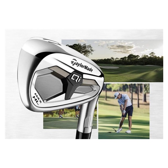 TaylorMade Qi Max HL Herren Eisen, Stahl