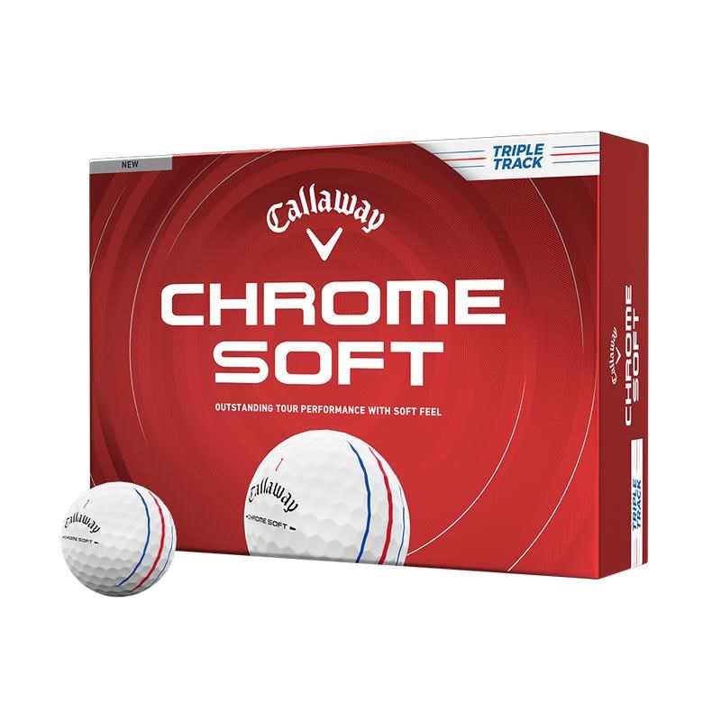 Callaway Chrome Soft Triple Track Golfbälle