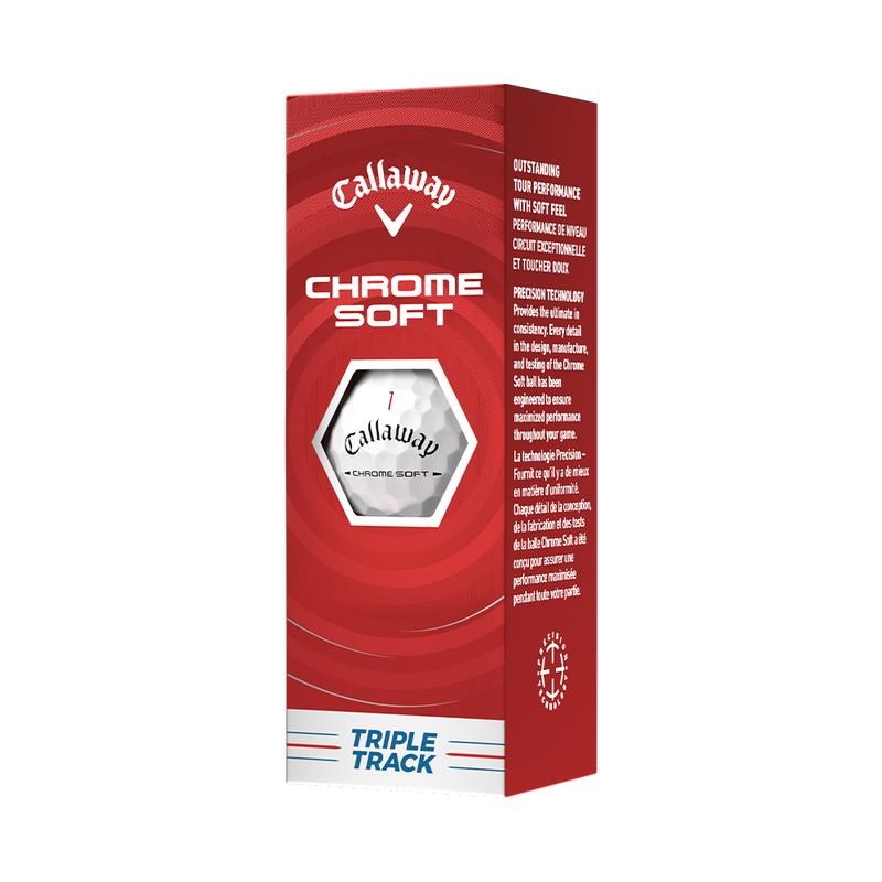Callaway Chrome Soft Triple Track Golfbälle