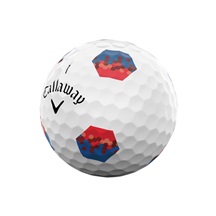 Callaway Chrome Soft TruTrack Blue/Red Golfbälle