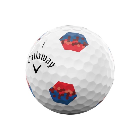Callaway Chrome Tour TruTrack Blue/Red Golfbälle