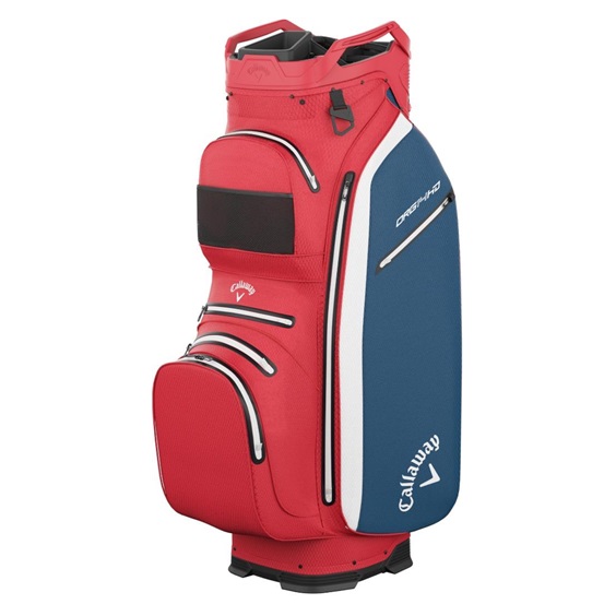 Callaway ORG 14 HD Cartbag, rot/weiss/dunkelblau