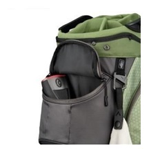 Callaway Chase 14 Cartbag, steel grau/rot