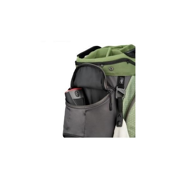 Callaway Chase 14 Cartbag, steel grau/rot