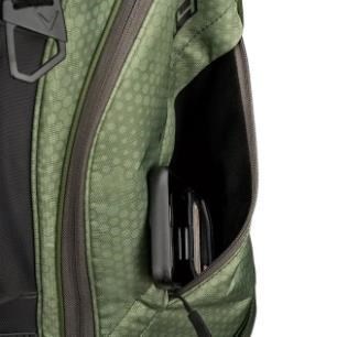 Callaway Chase 14 Cartbag, steel grau/rot