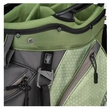 Callaway Chase 14 Cartbag, steel grau/rot