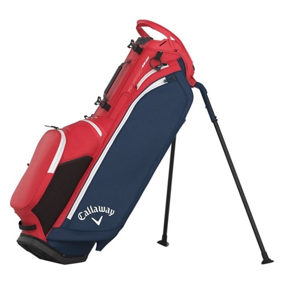 Callaway Fairway C HD Standbag, rot/weiss/dunkelblau