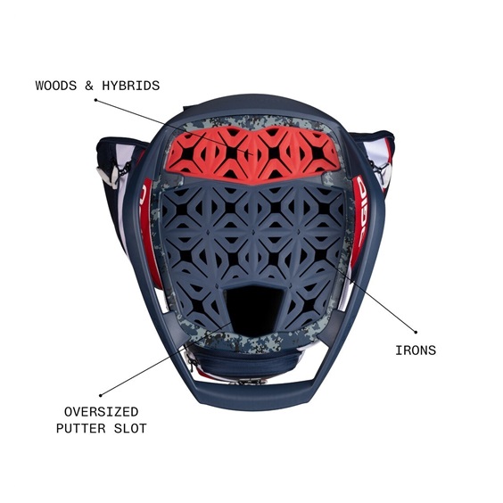 Ogio All Elements Silencer Cartbag, blue sky