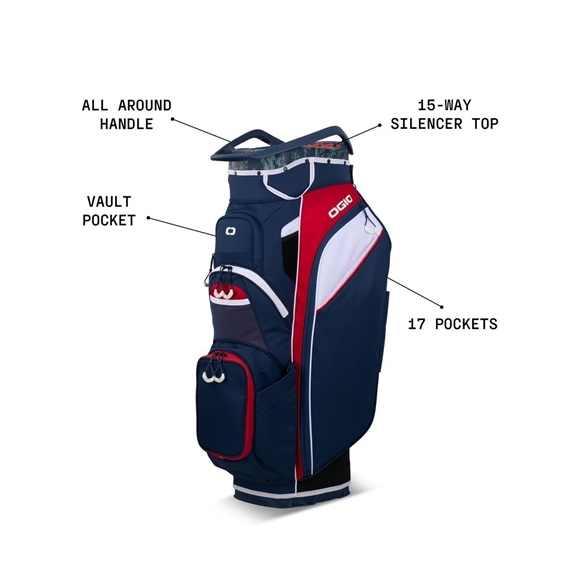 Ogio All Elements Silencer Cartbag, watercolor