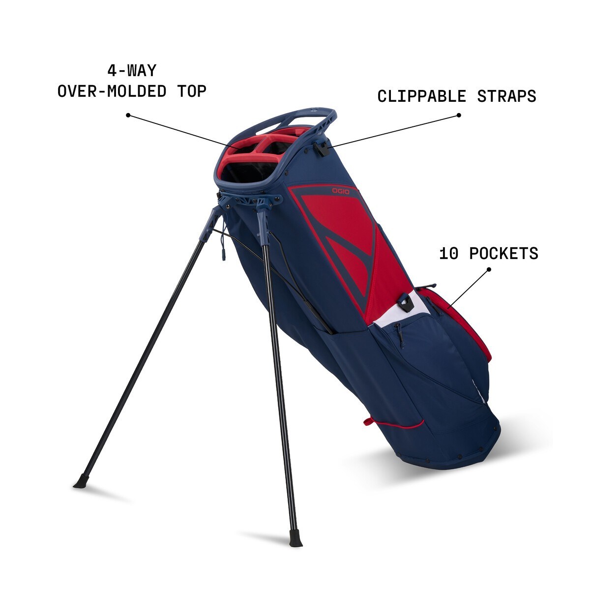 Ogio Featherlite Standbag, volcanic