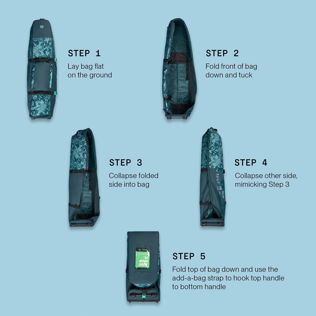 Ogio Alpha Slim Travel cover, schwarz