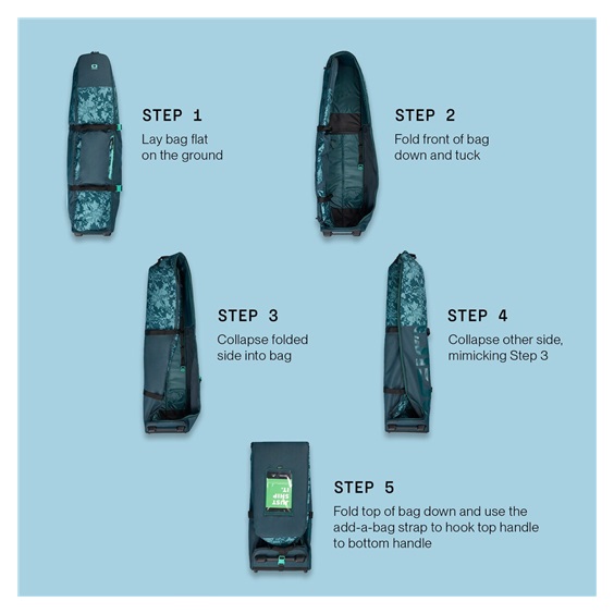 Ogio Alpha Slim Travel cover, seagrass