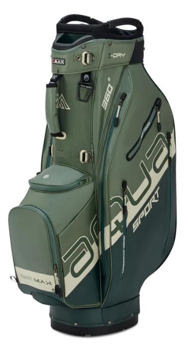 Big Max Aqua Sport 360 2 Cartbag, forest green/olive/off white