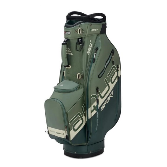Big Max Aqua Sport 360 2 Cartbag, forest green/olive/off white
