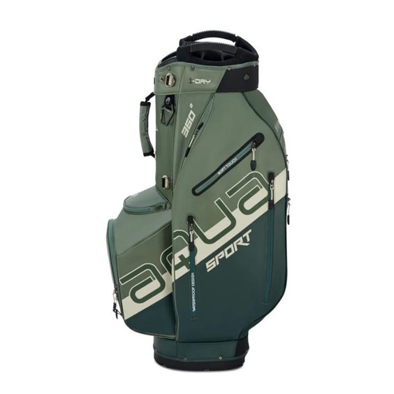 Big Max Aqua Sport 360 2 Cartbag, forest green/olive/off white