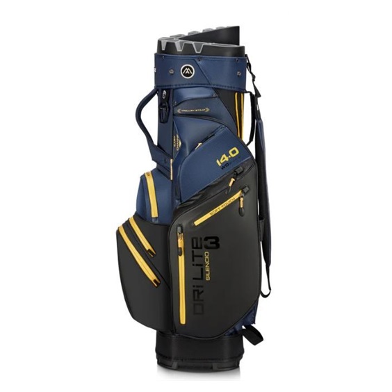 Big Max Dri Lite Silencio 3 Cartbag, black/navy/corn