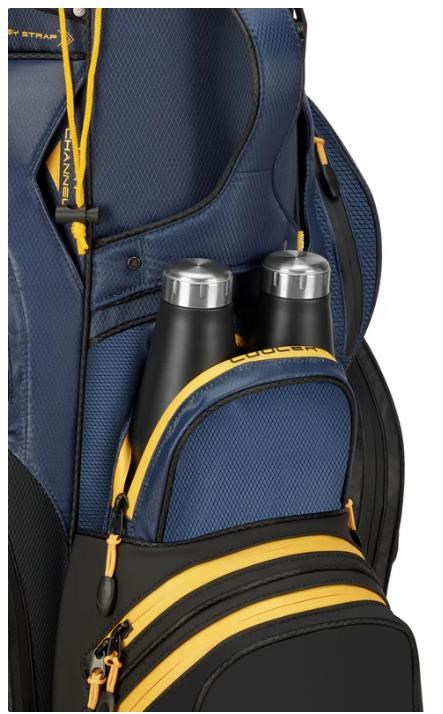 Big Max Dri Lite Silencio 3 Cartbag, black/navy/corn