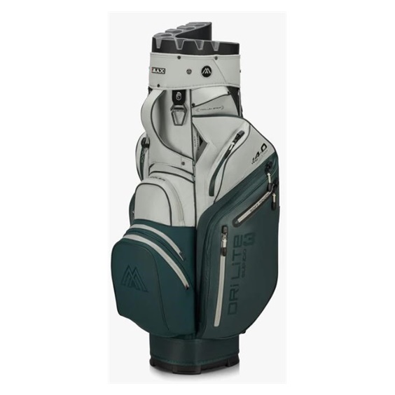 Big Max Dri Lite Silencio 3 Cartbag, forest green/off white