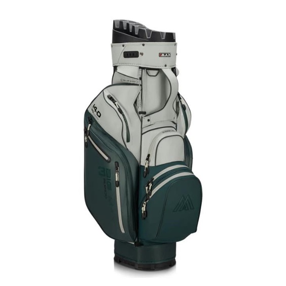 Big Max Dri Lite Silencio 3 Cartbag, forest green/off white