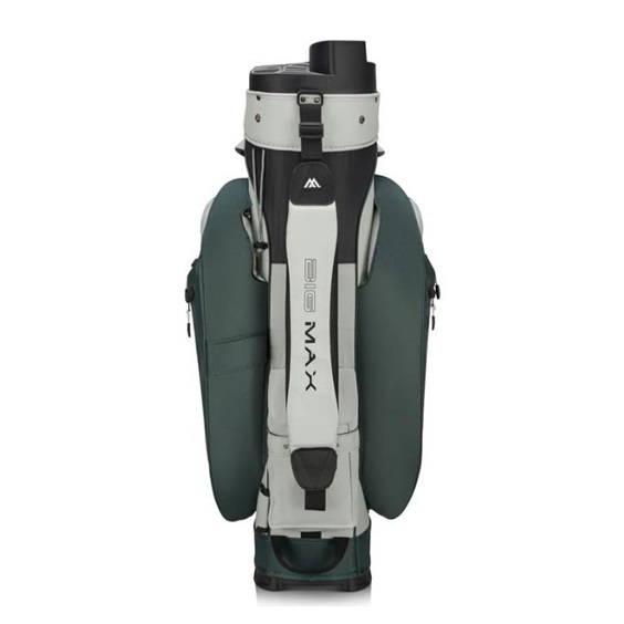 Big Max Dri Lite Silencio 3 Cartbag, forest green/off white