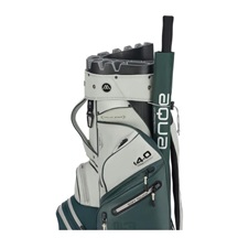 Big Max Dri Lite Silencio 3 Cartbag, forest green/off white