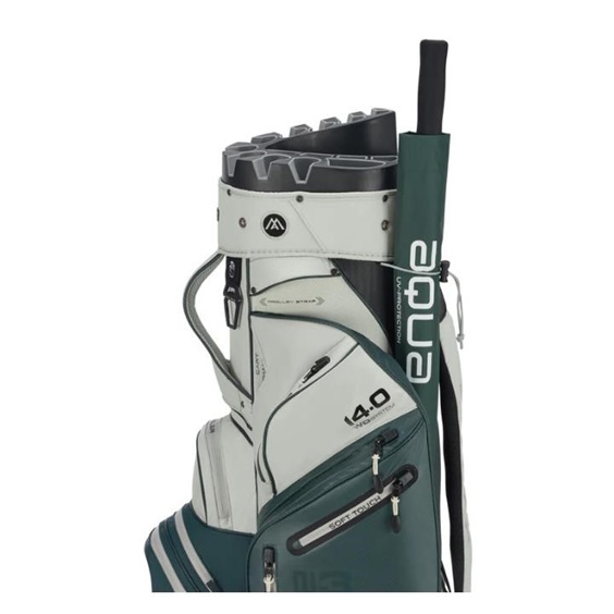 Big Max Dri Lite Silencio 3 Cartbag, forest green/off white
