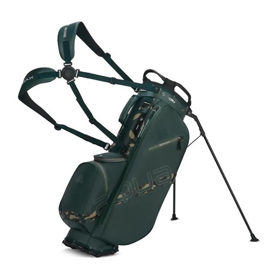 Big Max Aqua Eight H Standbag, forest green/green camo