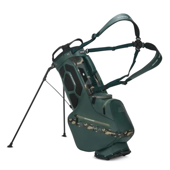 Big Max Aqua Eight H Standbag, forest green/green camo