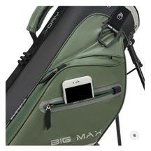 Big Max Aqua Seven H Standbag, forest green/charcoal/lime
